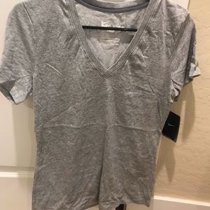 Nike dri fit short sleeve shirt.